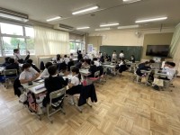 第１回学級会の様子