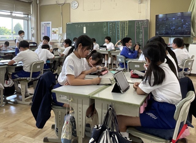 第２回学級会の様子